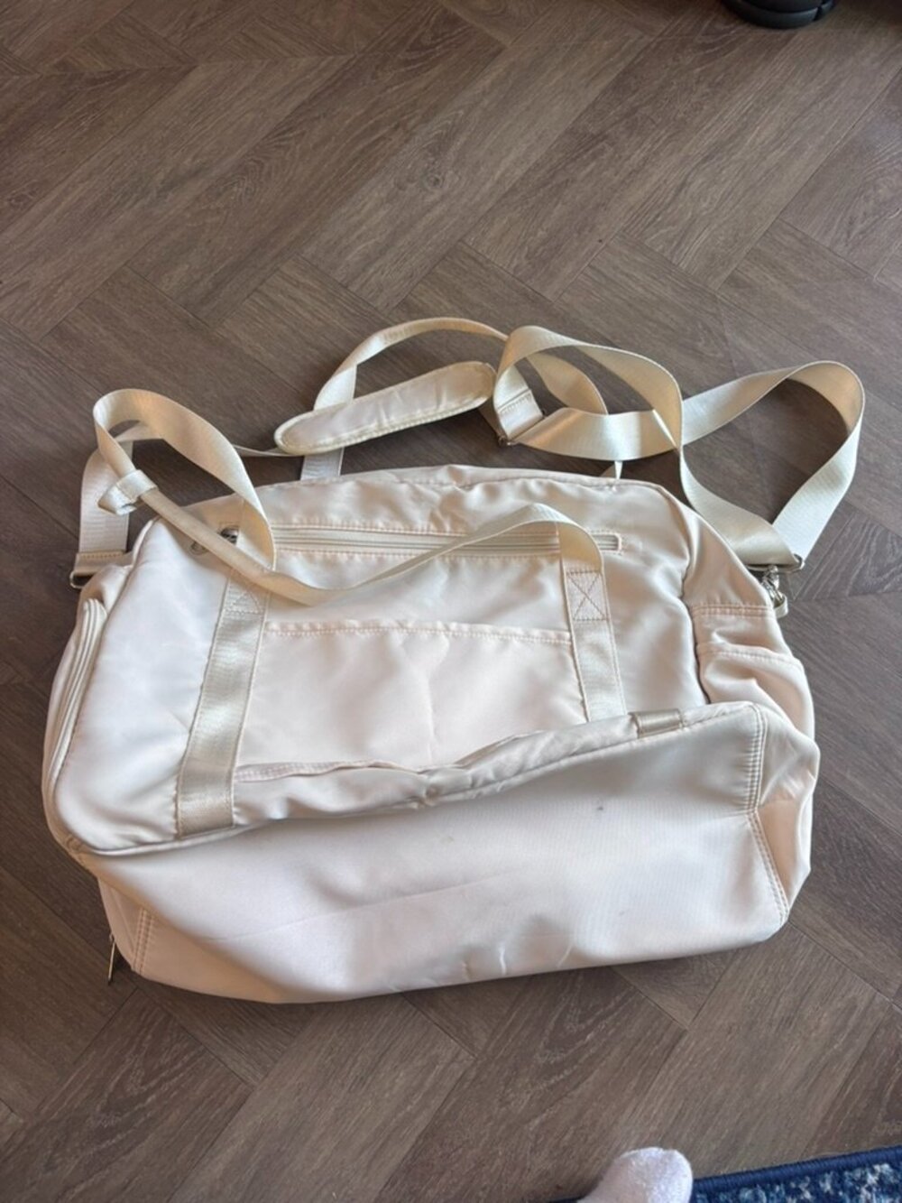 CREAM LONG VACATION Women's Travel Duffel Bag - Picture 5 of 14